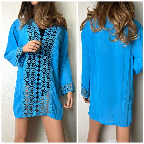 Swimsuit Bikini Cover Up Beachwear - Picture 1 of 10